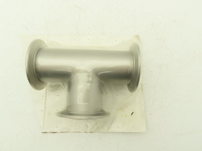 A&N Corporation QF50-200-T 2" NW 50 ISO-QF-Tee Flange Stainless Steel A = 2.76