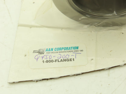 A&N Corporation QF50-200-T 2" NW 50 ISO-QF-Tee Flange Stainless Steel A = 2.76