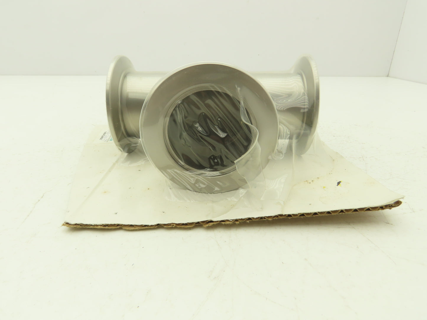A&N Corporation QF50-200-T 2" NW 50 ISO-QF-Tee Flange Stainless Steel A = 2.76