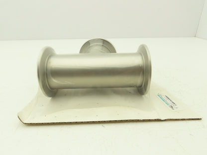 A&N Corporation QF50-200-T 2" NW 50 ISO-QF-Tee Flange Stainless Steel A = 2.76