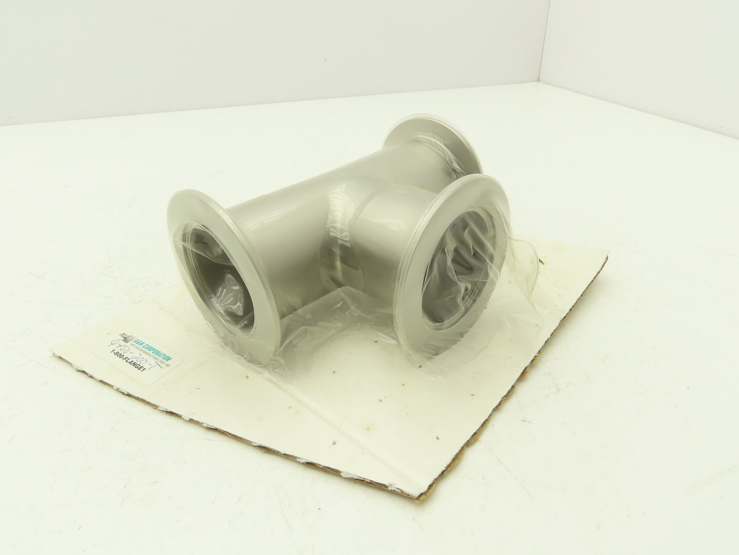 A&N Corporation QF50-200-T 2" NW 50 ISO-QF-Tee Flange Stainless Steel A = 2.76