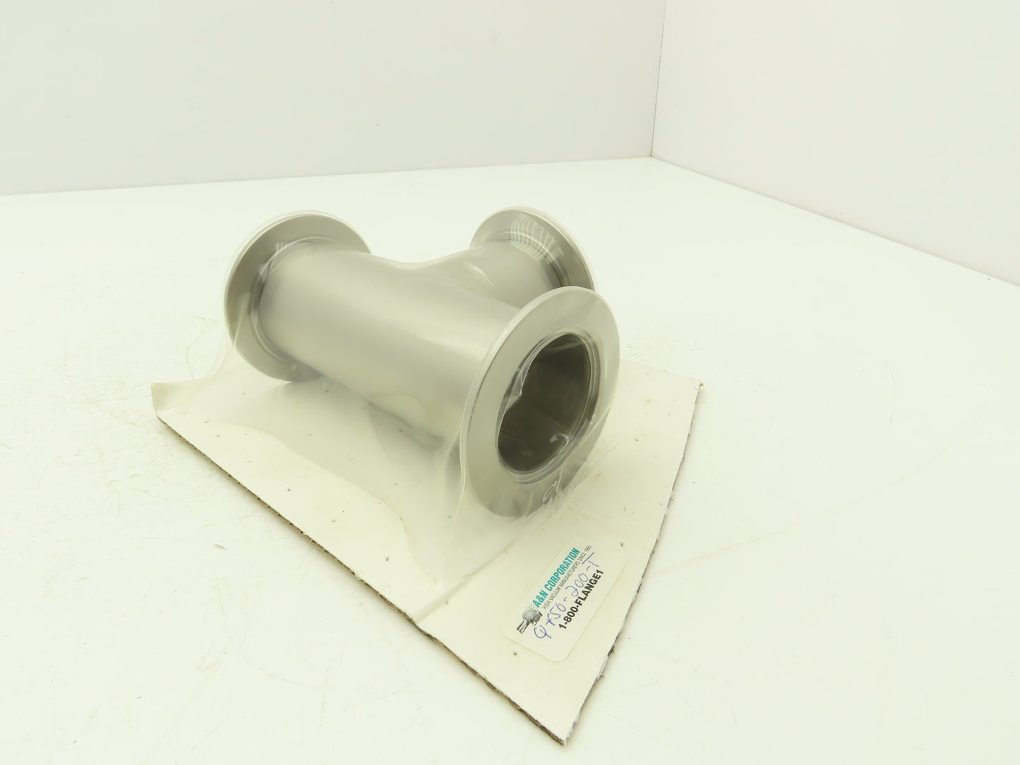 A&N Corporation QF50-200-T 2" NW 50 ISO-QF-Tee Flange Stainless Steel A = 2.76