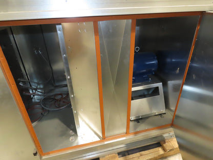 Captive Aire Make Up Heater Unit 1100000 BTUH 10000CFM 7.5Hp 460V Nat / LP