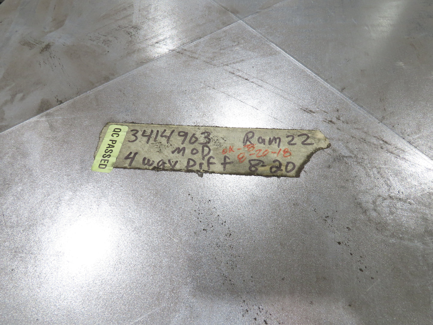 Captive Aire Make Up Heater Unit 1100000 BTUH 10000CFM 7.5Hp 460V Nat / LP