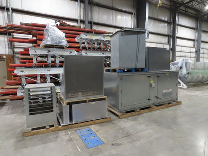 Captive Aire Make Up Heater Unit 1100000 BTUH 10000CFM 7.5Hp 460V Nat / LP