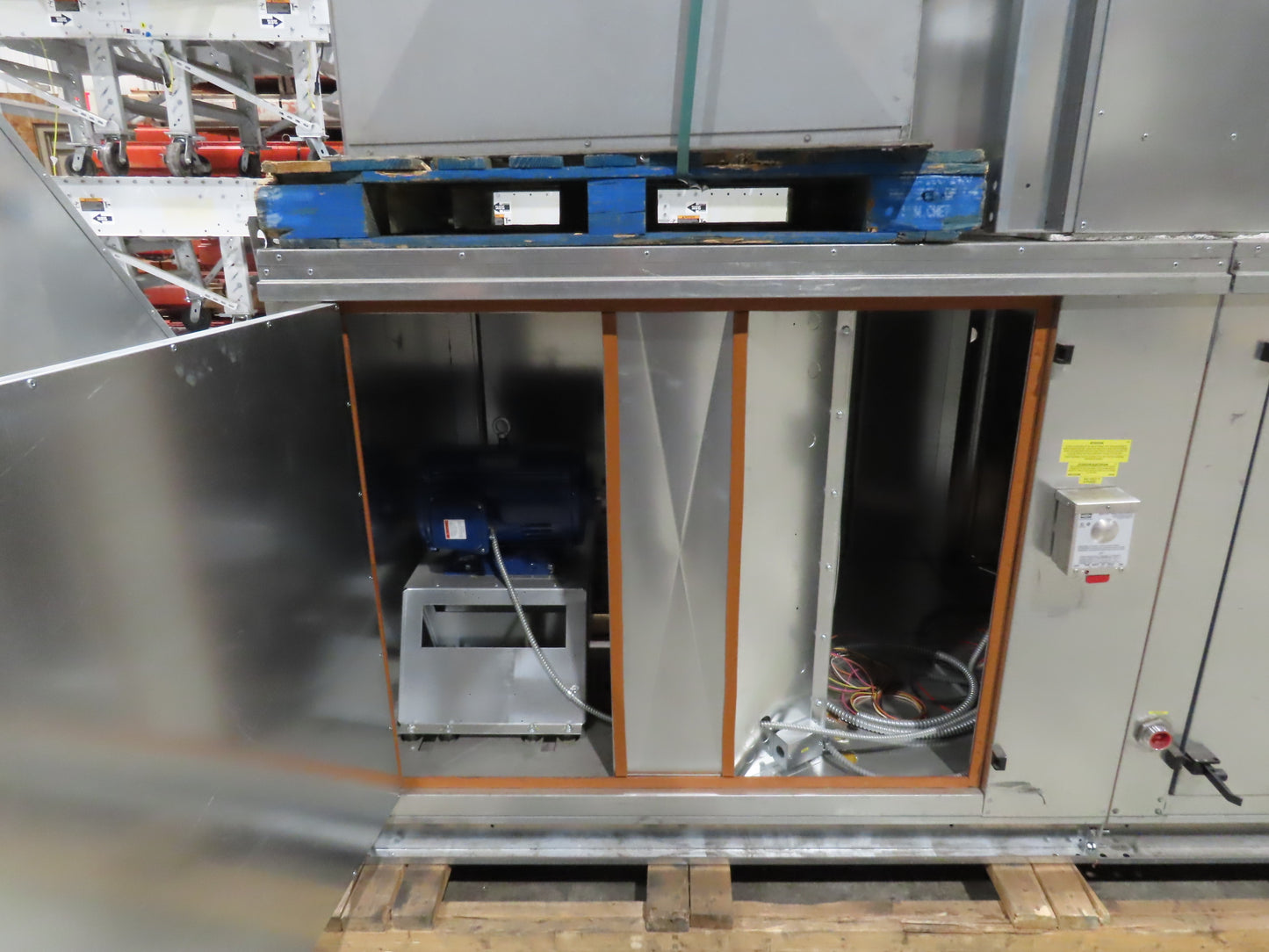 Captive Aire Make Up Heater Unit 1100000 BTUH 10000CFM 7.5Hp 460V Nat / LP