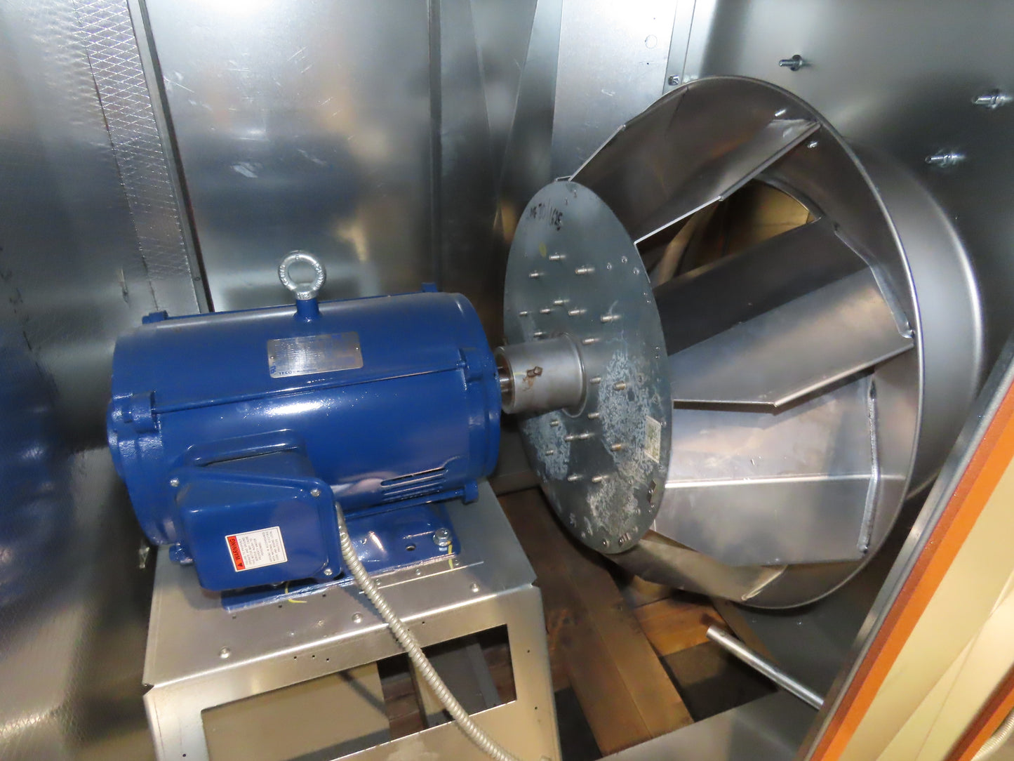 Captive Aire Make Up Heater Unit 1100000 BTUH 10000CFM 7.5Hp 460V Nat / LP