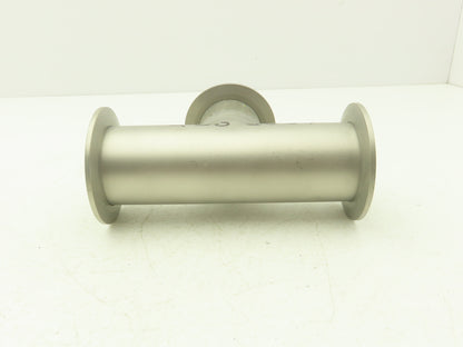 A&N Corporation Q50-200-T 2" NW 50 ISO-QF-Tee Flange Stainless Steel A = 3.2