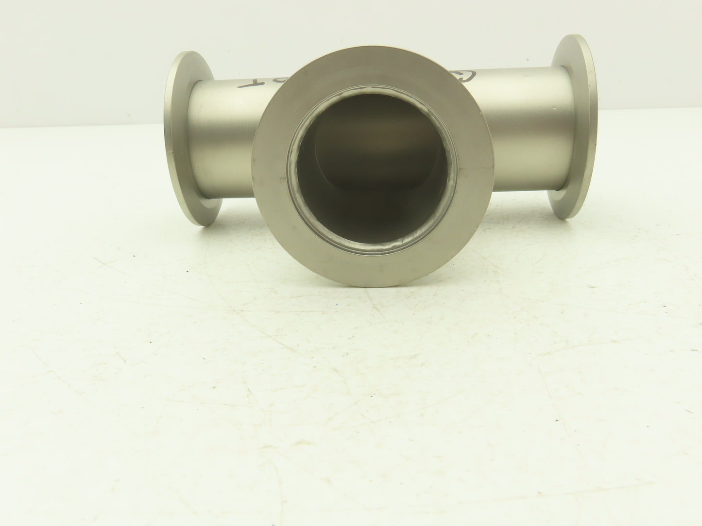 A&N Corporation Q50-200-T 2" NW 50 ISO-QF-Tee Flange Stainless Steel A = 3.2