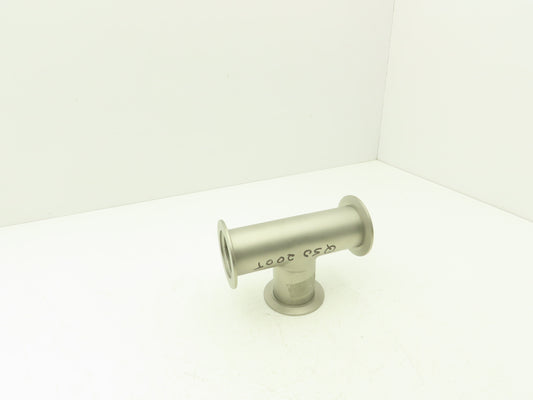 A&N Corporation Q50-200-T 2" NW 50 ISO-QF-Tee Flange Stainless Steel A = 3.2