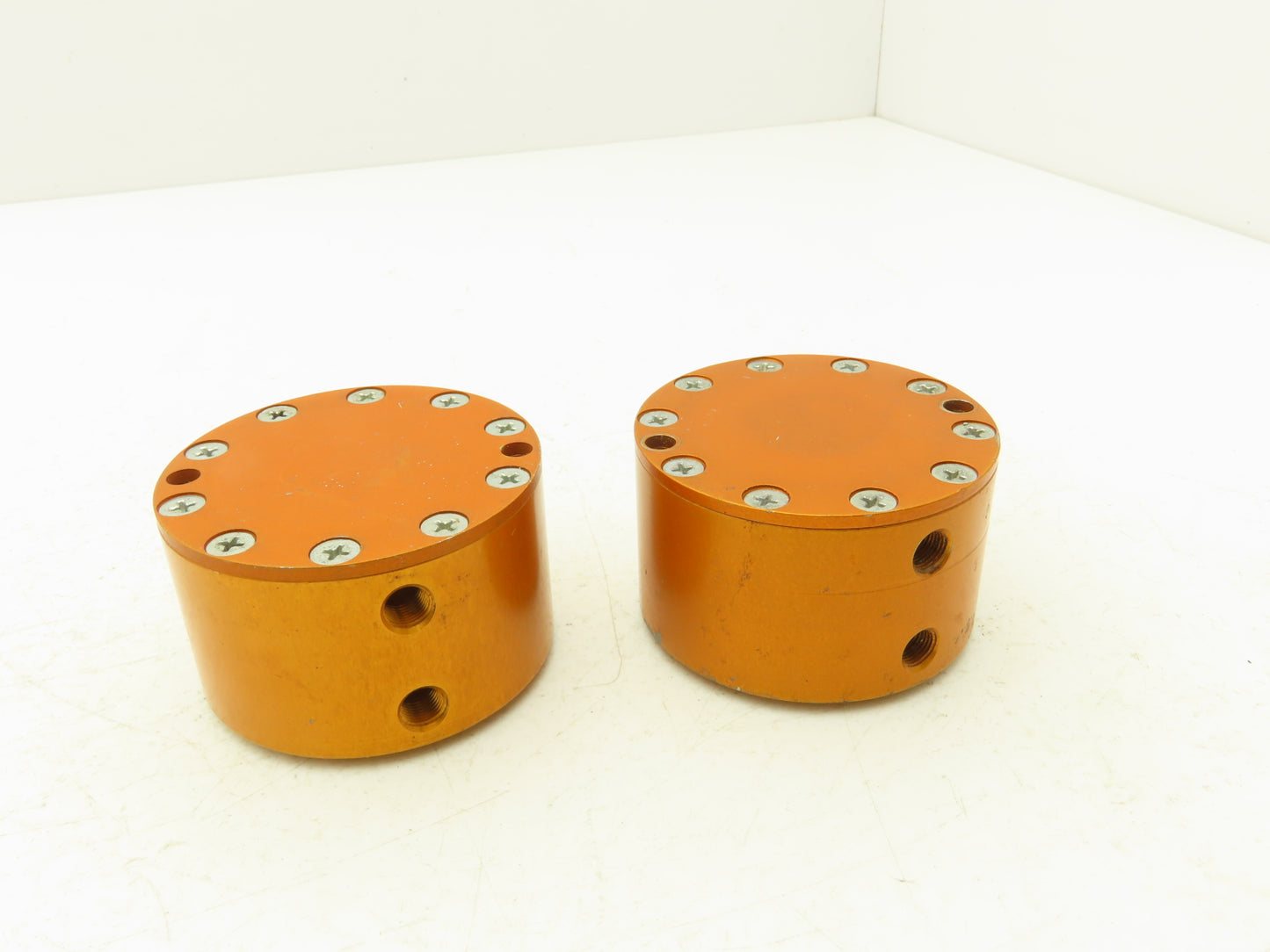 Fabco-Air C321X Pancake Pneumatic Cylinder Double Acting 2"x 1/4" Lot of 2