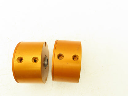 Fabco-Air C321X Pancake Pneumatic Cylinder Double Acting 2"x 1/4" Lot of 2