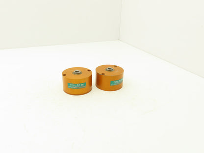 Fabco-Air C321X Pancake Pneumatic Cylinder Double Acting 2"x 1/4" Lot of 2