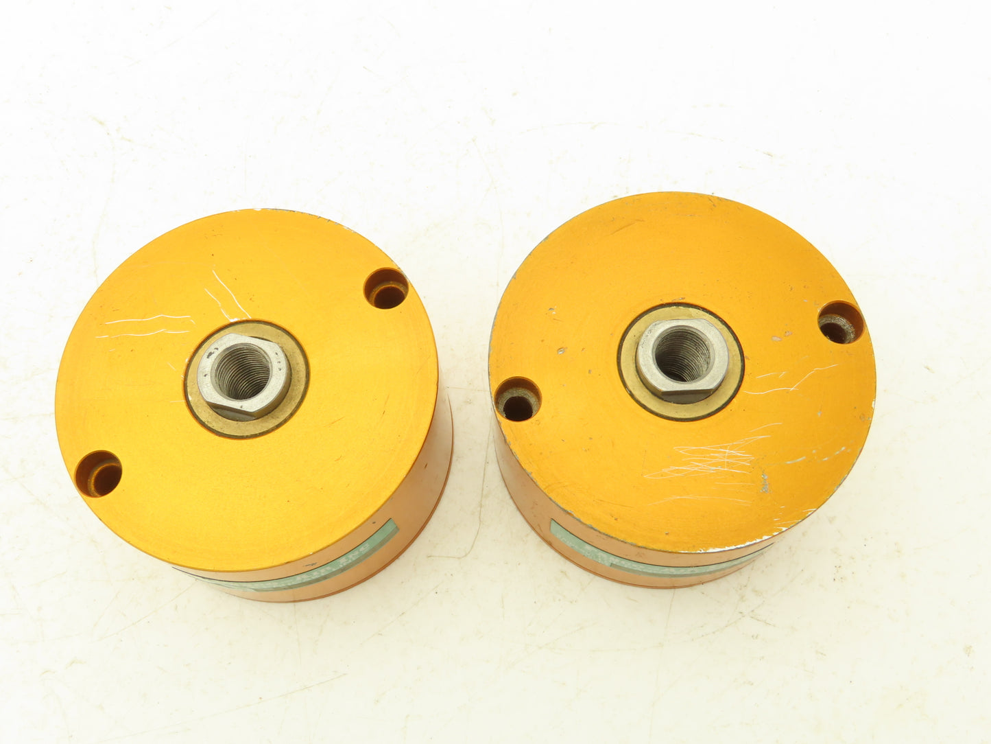 Fabco-Air C321X Pancake Pneumatic Cylinder Double Acting 2"x 1/4" Lot of 2