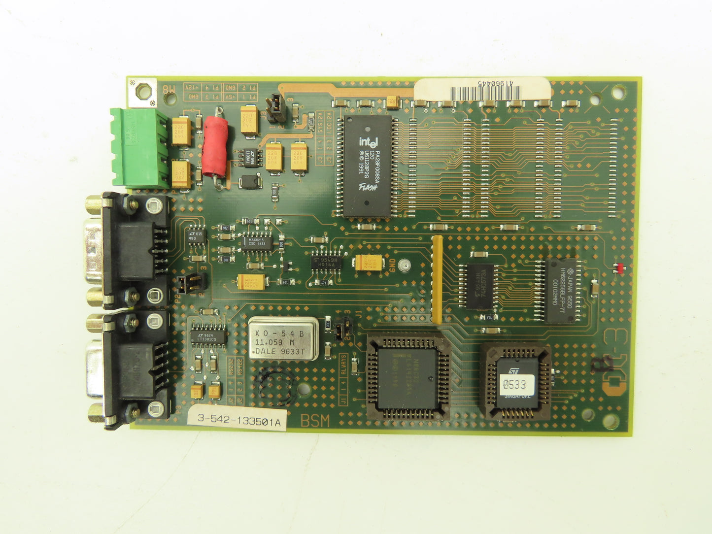 Cincinnati Milacron 3-542-133501A Printed Circuit Board PCB Control Card Rev +