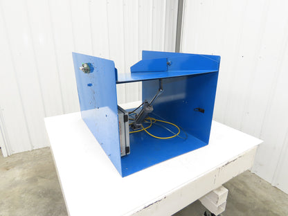 Sorter Conveyor Tilt Chute Tray Tipper Feeder 24VDC Pneumatic Cylinder Control