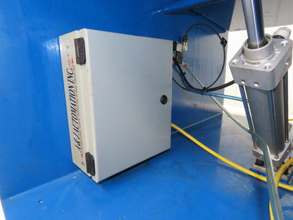 Sorter Conveyor Tilt Chute Tray Tipper Feeder 24VDC Pneumatic Cylinder Control