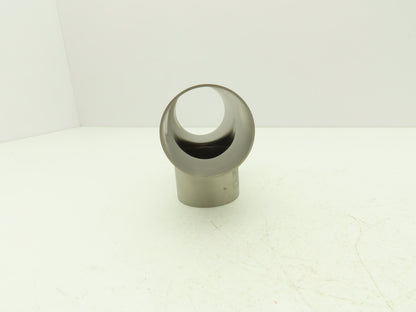 2-1/2" OD Tee Butt Weld Adapter Stainless Steel Tumble Finish A = 3 Lot of 3