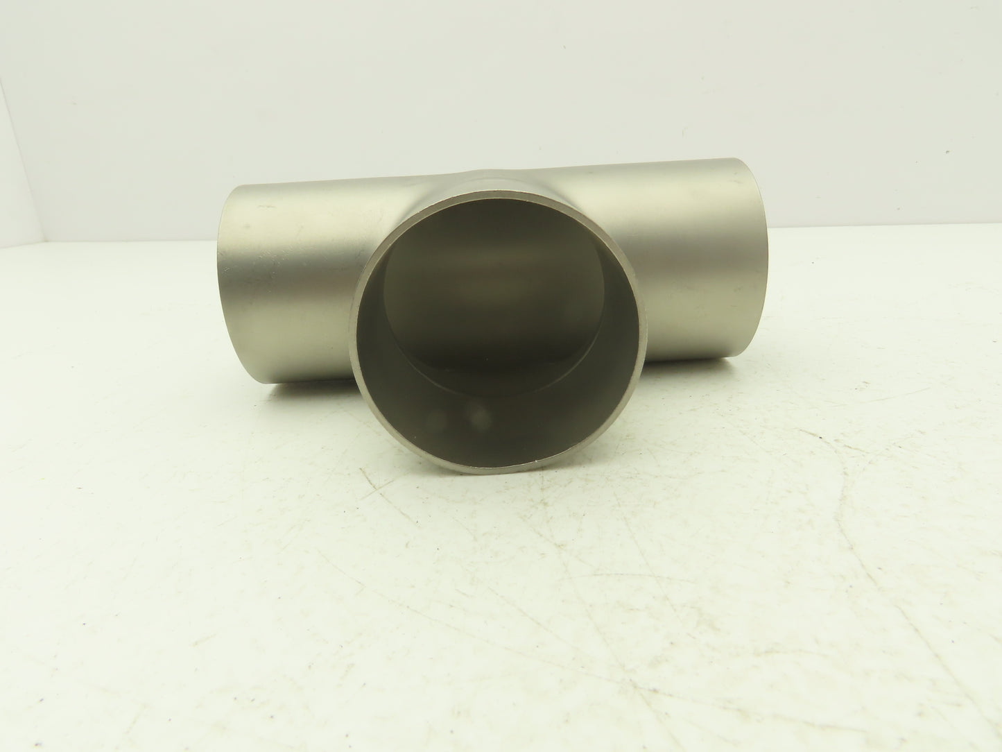 2-1/2" OD Tee Butt Weld Adapter Stainless Steel Tumble Finish A = 3 Lot of 3