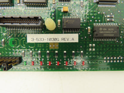 Cincinnati Milacron 3-533-1030G Printed Circuit Board PCB Backplane Rev A *Read