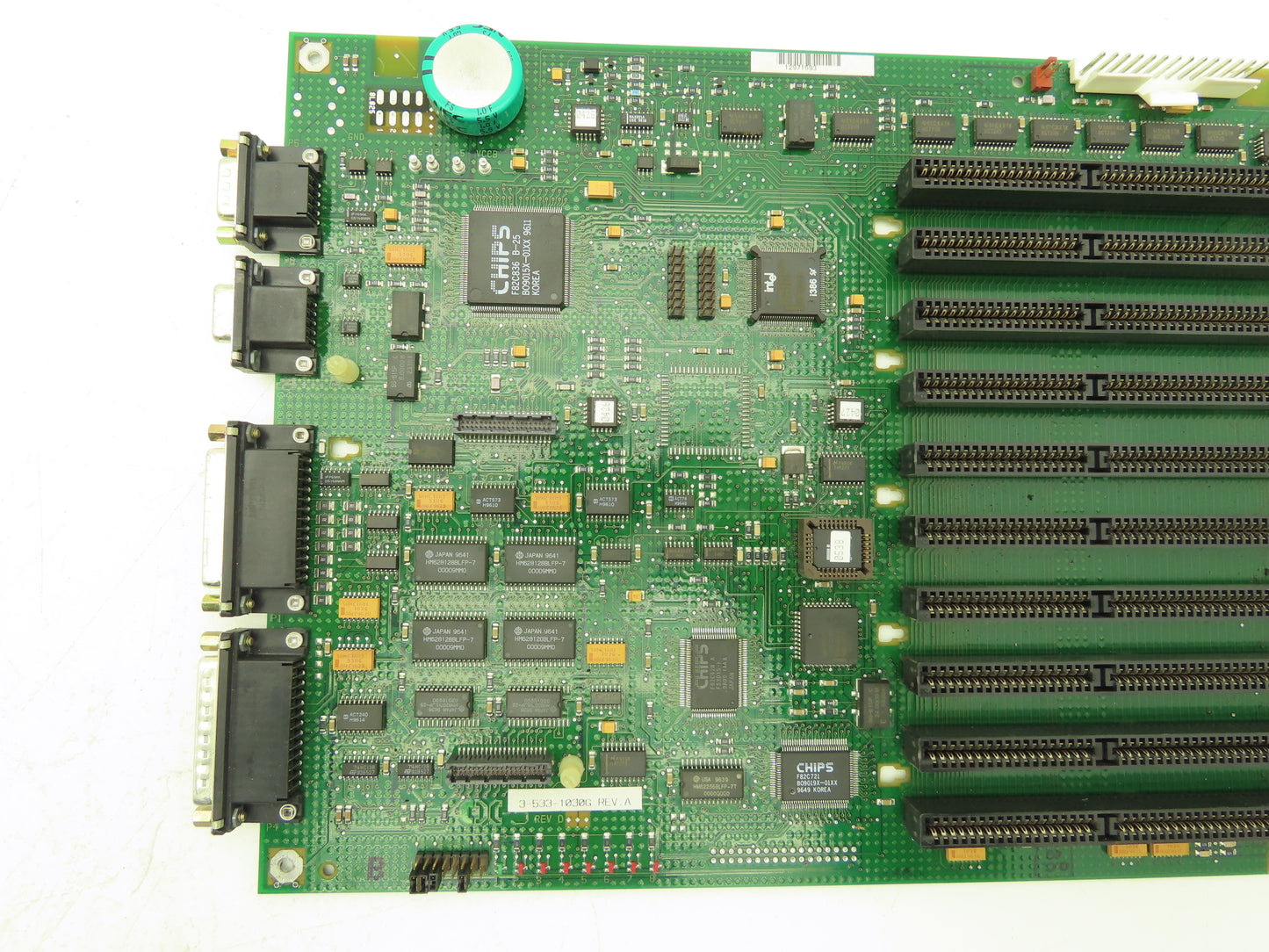 Cincinnati Milacron 3-533-1030G Printed Circuit Board PCB Backplane Rev A *Read