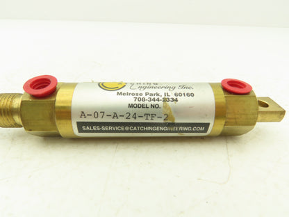 Catching Engineering A-07-A-24-TF-2 Pneumatic Cylinder 7/8" Bore X 1-1/2" Stroke