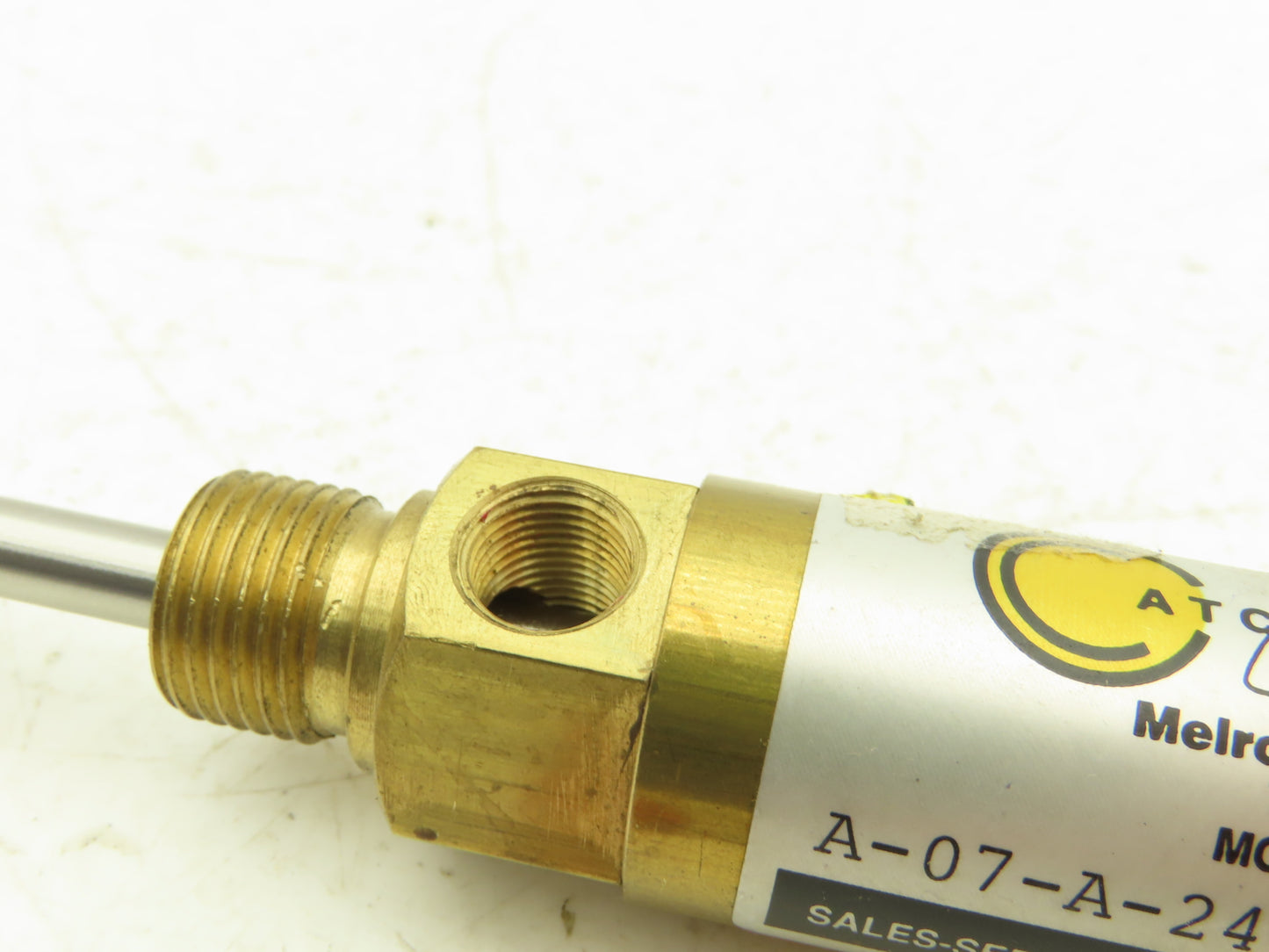 Catching Engineering A-07-A-24-TF-2 Pneumatic Cylinder 7/8" Bore X 1-1/2" Stroke
