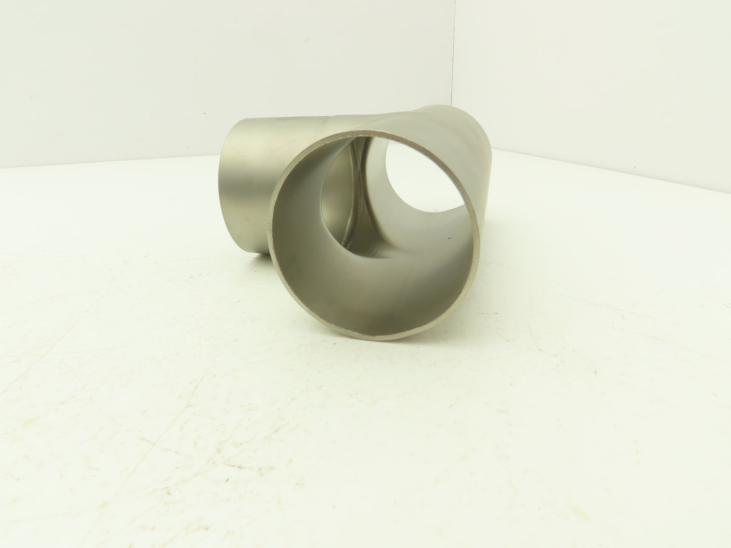 2-1/2" OD Tee Butt Weld Adapter Stainless Steel Tumble Finish A = 3 Lot of 4