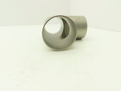 2-1/2" OD Tee Butt Weld Adapter Stainless Steel Tumble Finish A = 3 Lot of 4