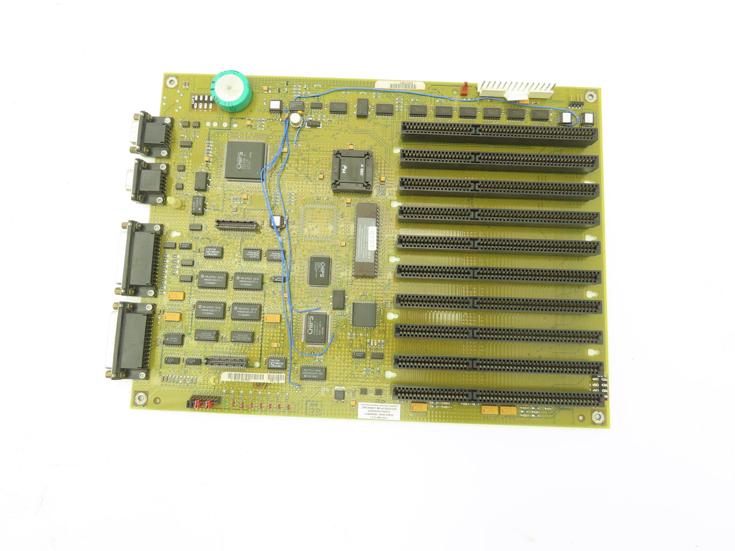 Cincinnati Milacron 3-533-0979G Printed Circuit Board PCB Backplane Rev B *Read