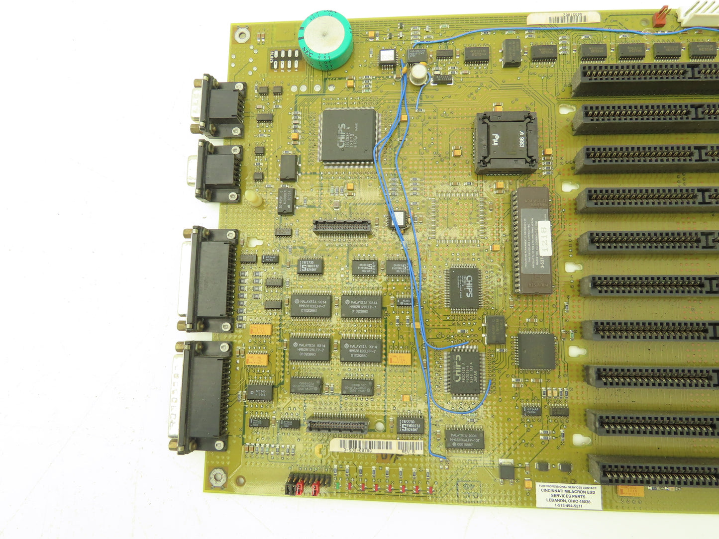 Cincinnati Milacron 3-533-0979G Printed Circuit Board PCB Backplane Rev B *Read