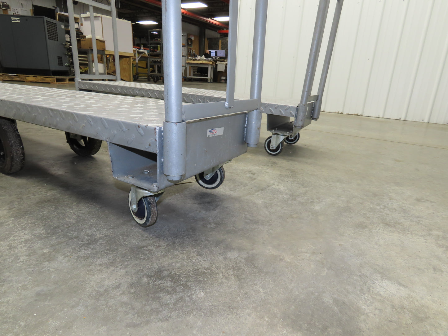 Winholt 30060D U-Boat Utility Cart Truck 60x18x60" 2000lbs Warehouse Lot of 2