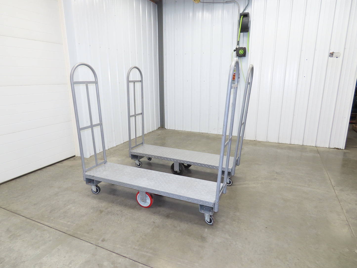 Winholt 30060D U-Boat Utility Cart Truck 60x18x60" 2000lbs Warehouse Lot of 2