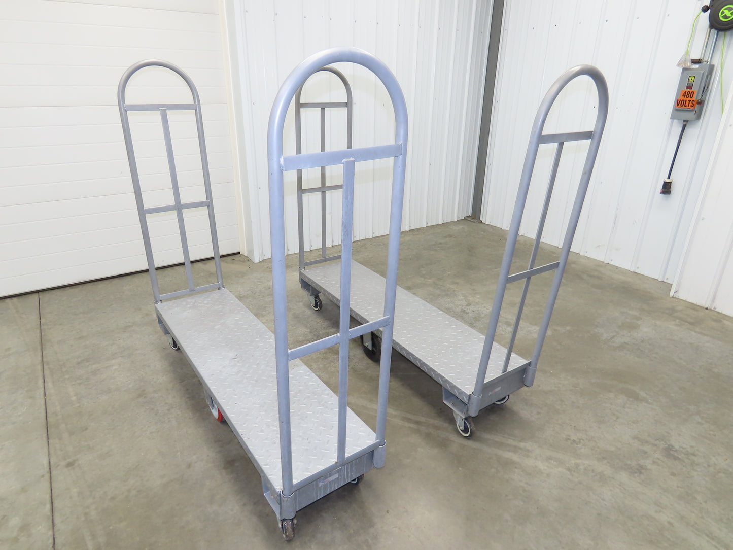 Winholt 30060D U-Boat Utility Cart Truck 60x18x60" 2000lbs Warehouse Lot of 2