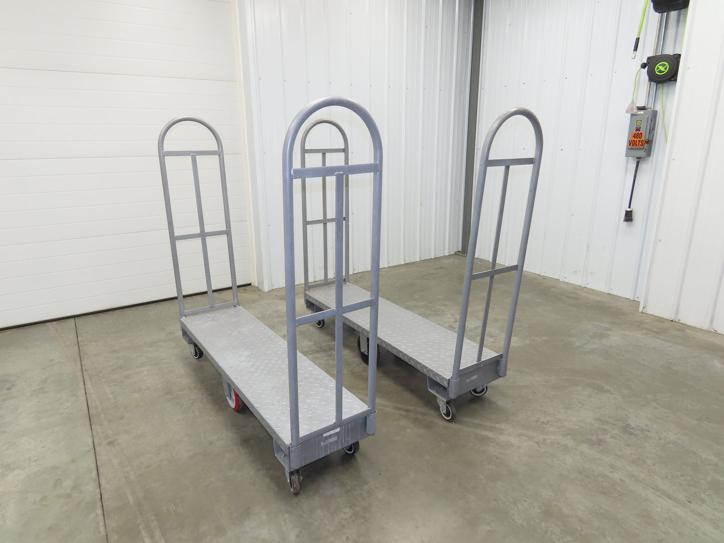 Winholt 30060D U-Boat Utility Cart Truck 60x18x60" 2000lbs Warehouse Lot of 2