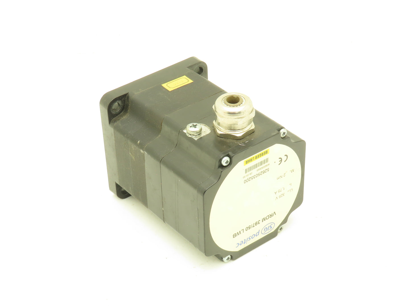 Berger Lahr VRDM 397/50 LWB SIG Positec Servo Stepper Motor 325V 2Nm