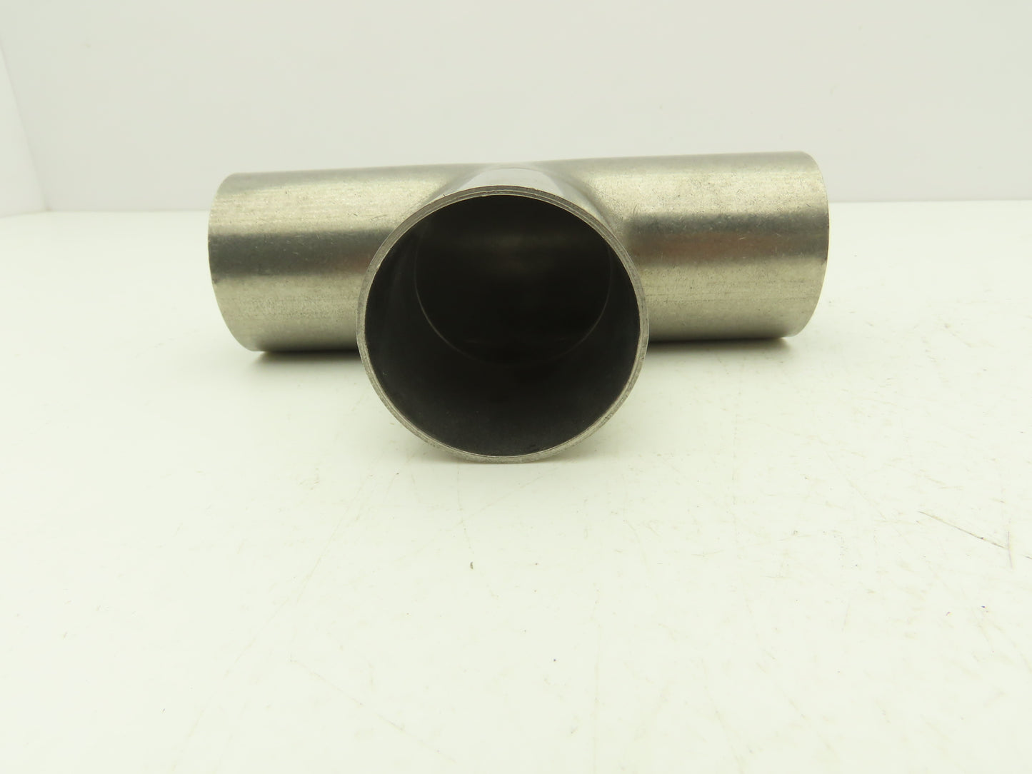 2" OD Tee Butt Weld Adapter Stainless Steel Tumble Finish A = 3 Lot of 3