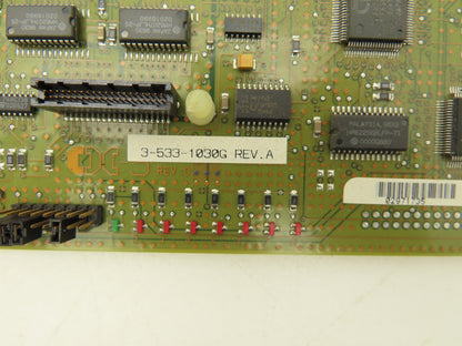 Cincinnati Milacron 3-533-1030G Printed Circuit Board PCB Backplane Rev A
