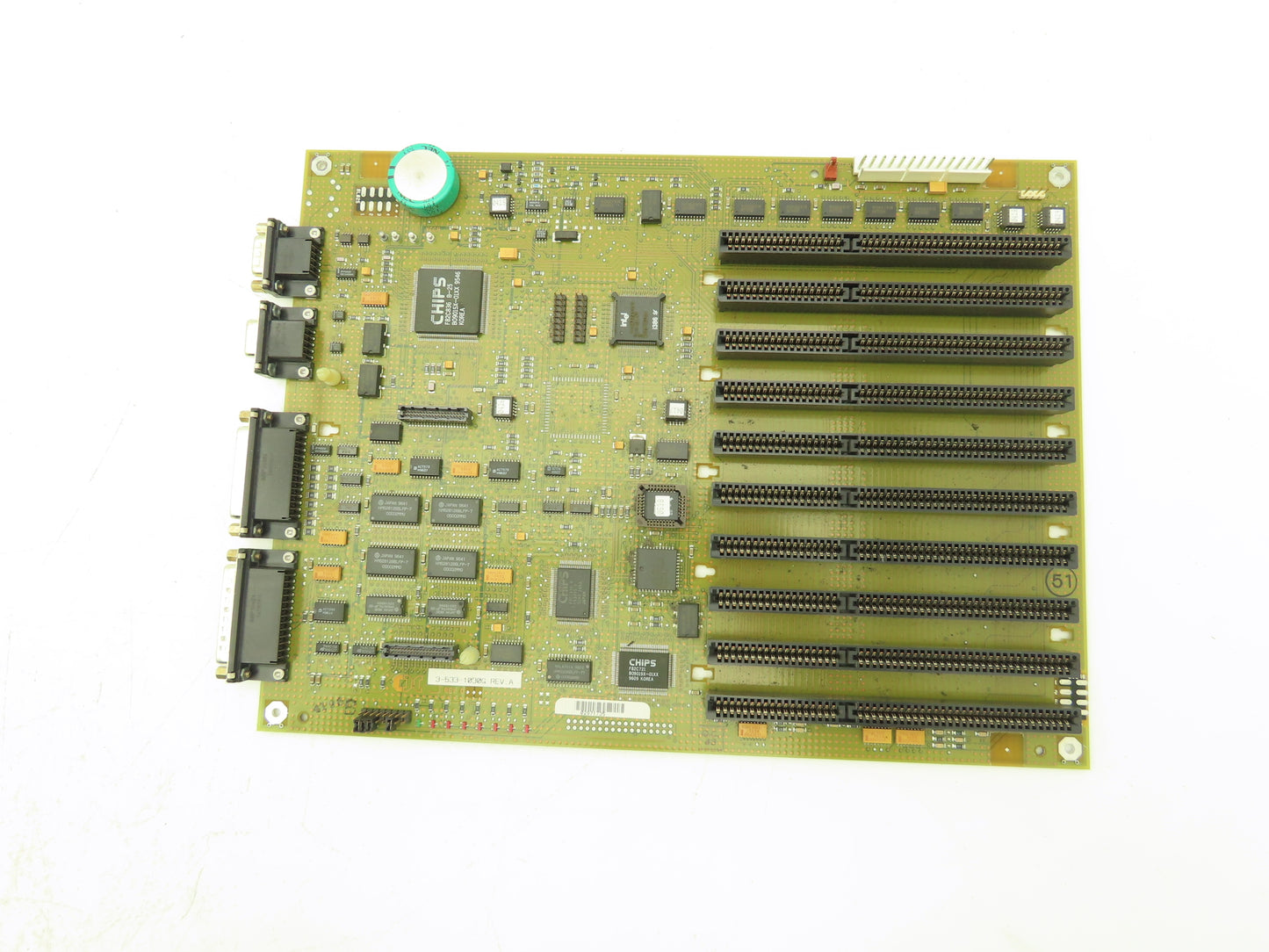 Cincinnati Milacron 3-533-1030G Printed Circuit Board PCB Backplane Rev A