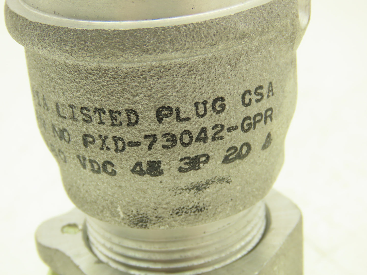 Pyle National PXD-73042-GPR
KPD-83036 4 Wire Plug Assembly 460VAC 3 Pole 20A