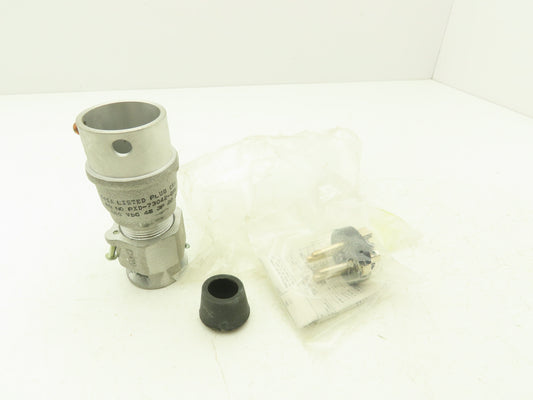 Pyle National PXD-73042-GPR
KPD-83036 4 Wire Plug Assembly 460VAC 3 Pole 20A