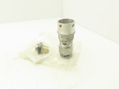 Pyle National PXD-73042-GPR
KPD-83036 4 Wire Plug Assembly 460VAC 3 Pole 20A