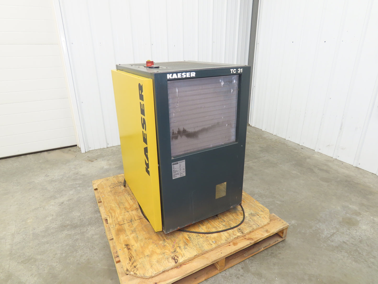 Kaeser TC-31 Refrigerated Compressed Air Dryer 115V 1PH Pneumatic Missing Cover