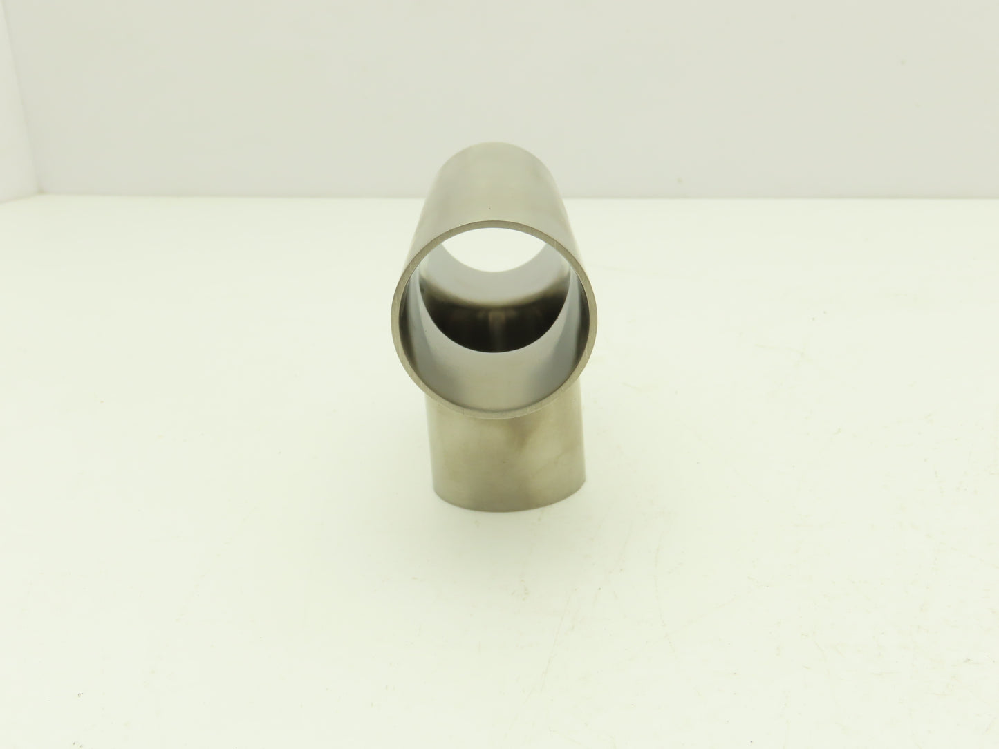 1-1/2" OD Butt Weld Vacuum Tee Stainless Steel Satin Finish A = 2.25" Lot of 6