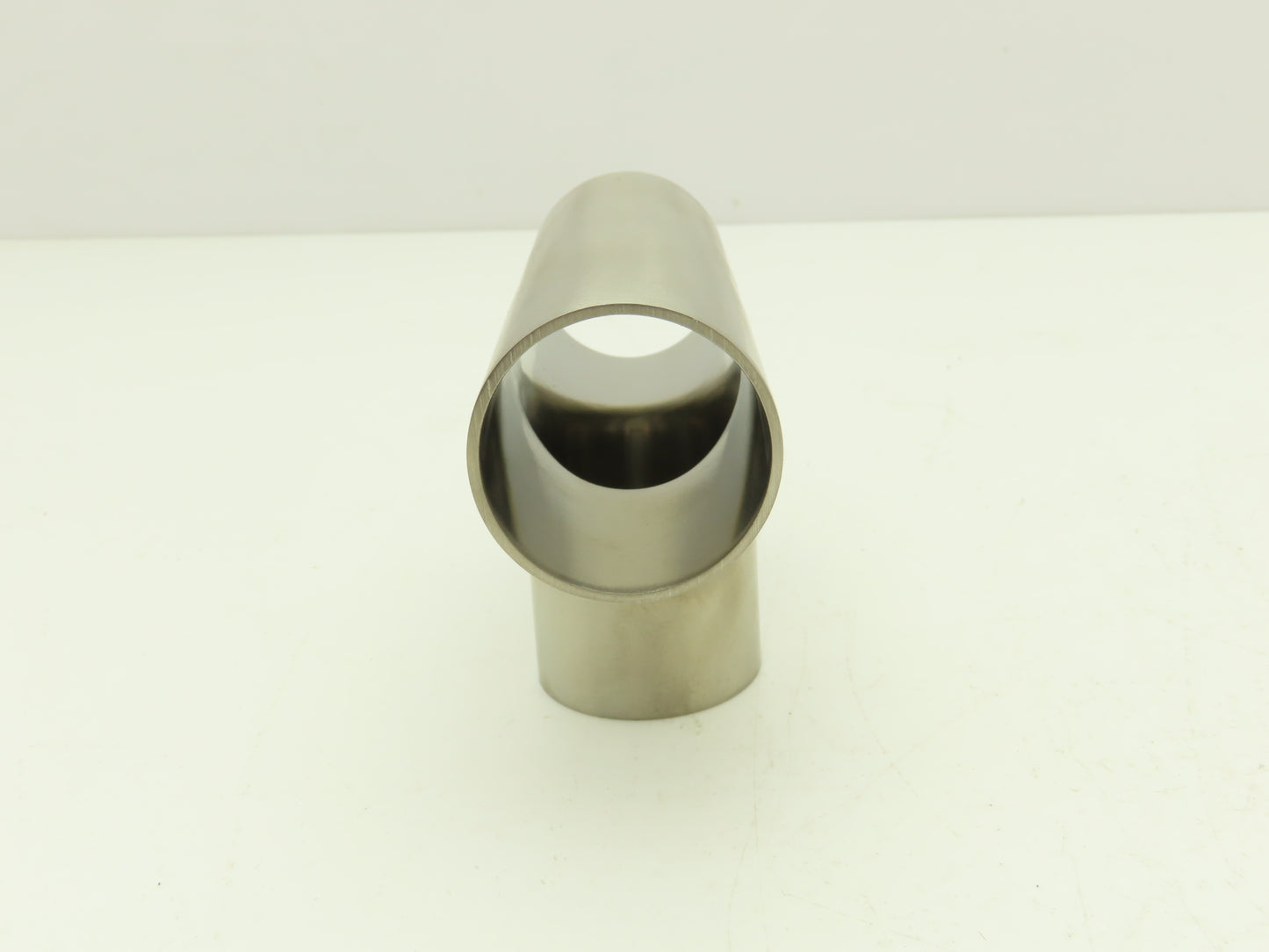 1-1/2" OD Butt Weld Vacuum Tee Stainless Steel Satin Finish A = 2.25" Lot of 6