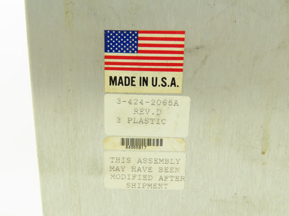 Cincinnati Milacron 3-424-2065A Camac VST Controller Control Panel Rev D