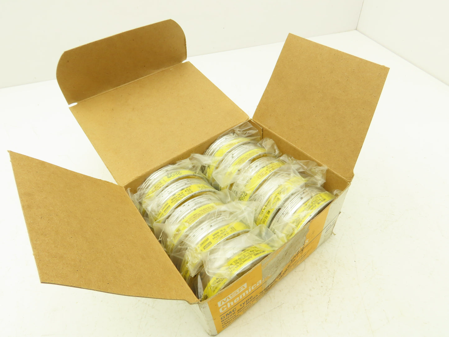 MSA 459317 Respirator Chemical Cartridge Filter /Acid Gas  Lot of 10