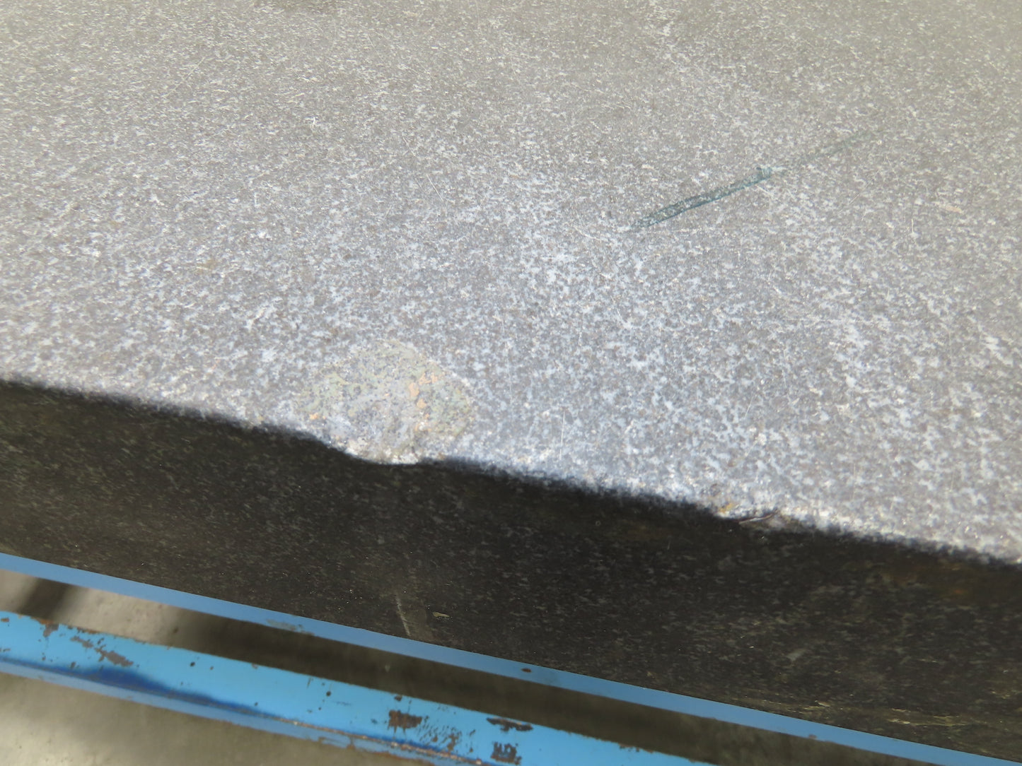 Cert-o-Flat Black Granite Surface Inspection Plate 36x72x10" Grade A 4 Ledges