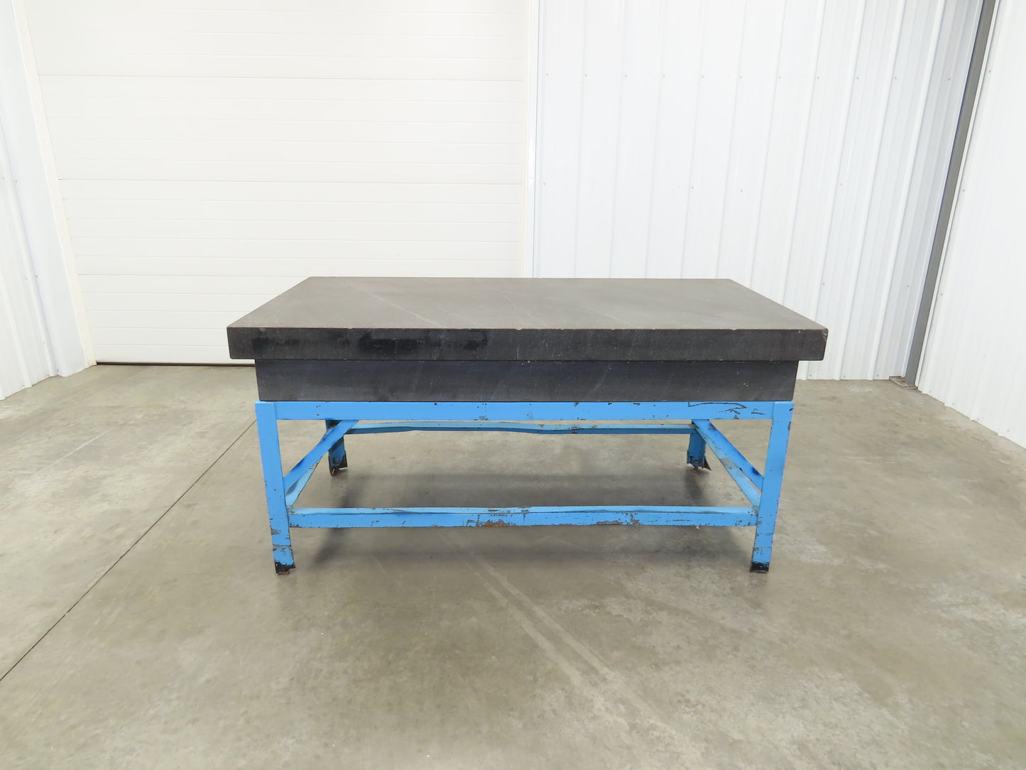 Cert-o-Flat Black Granite Surface Inspection Plate 36x72x10" Grade A 4 Ledges