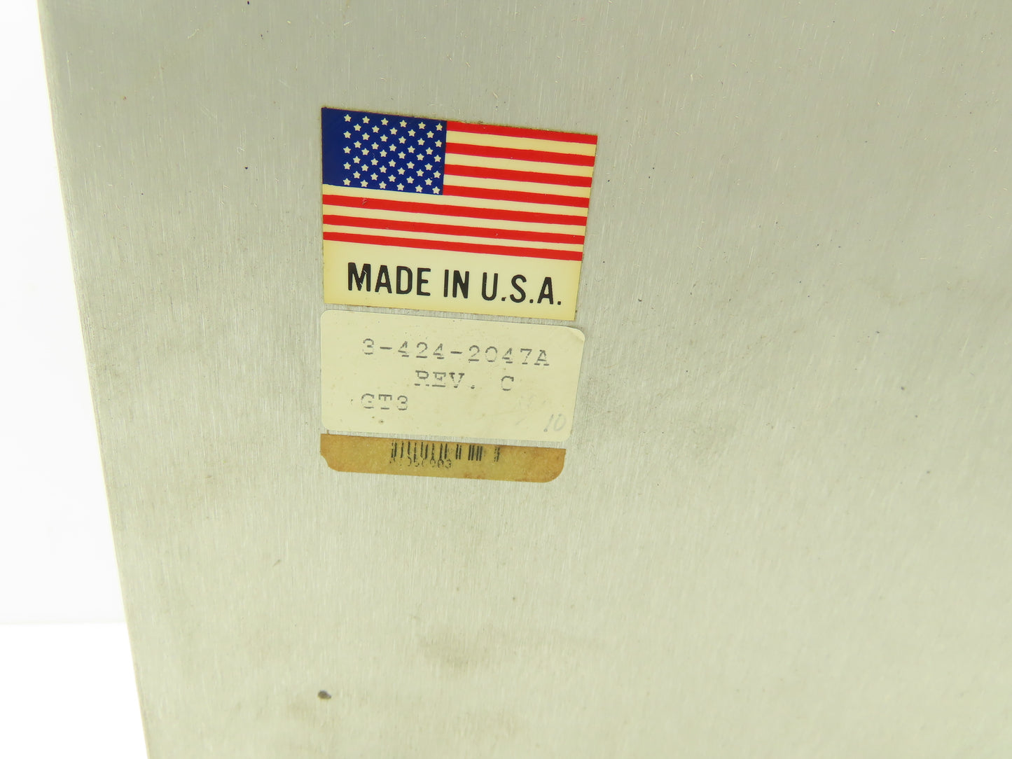 Cincinnati Milacron 3-424-2047A Camac VST Controller Control Panel Rev C